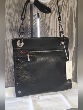 NWT Hammitt Tony Small Black With Gunmetal